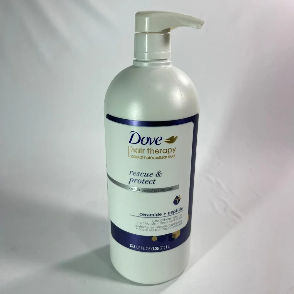 Dove Hair Therapy Rescue & Protect‎ Conditioner Ceramide Peptide Jumbo 33.8 oz